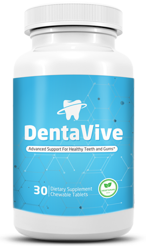 DentaVive bottle - advanced support for strong teeth and healthy gums